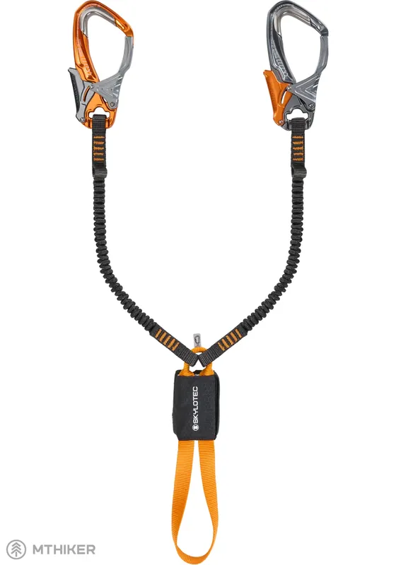 SKYLOTEC Santner tlumič pádu, černá/oranžová Cenově Výhodný