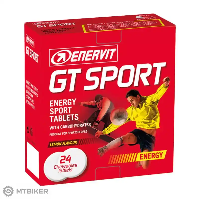 Objednat Nyní Enervit GT Sport energetické tablety, 24 ks, citrón