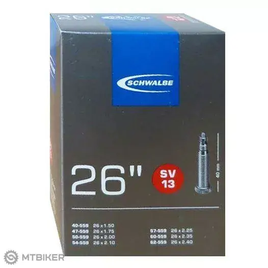Schwalbe 26"x 1.50-2.40" duše, galuskový ventilek 40 mm Jen Po Omezenou Doba