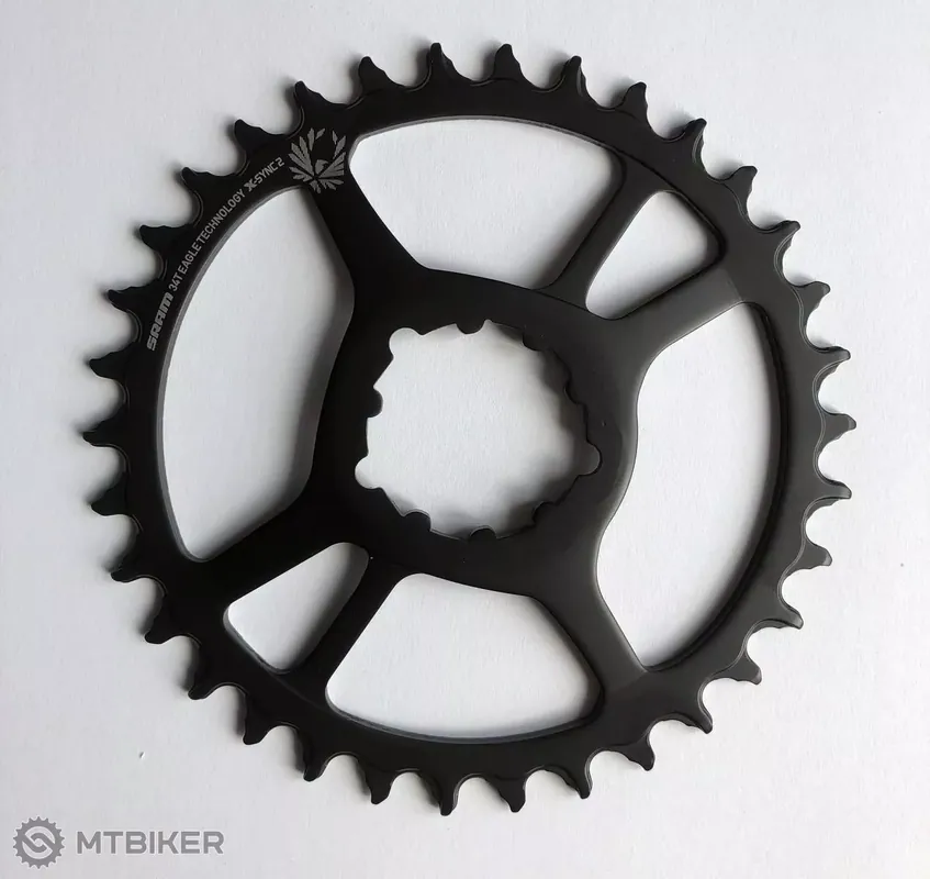 SRAM X-SYNC 2 převodník, offset 6 mm, Eagle Black Finální Výprodej