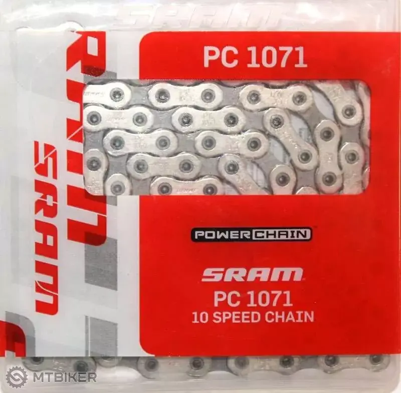 SRAM PC 1071 HollowPin řetěz, 10rychl., 114 článků, rychlospojka Power Lock Zlevněný