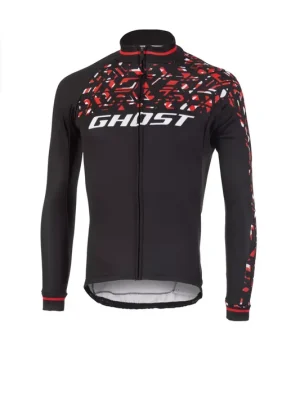 GHOST Factory Racing dres, černá/červená/bílá Ověřený