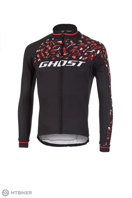 GHOST Factory Racing dres, černá/červená/bílá Ověřený