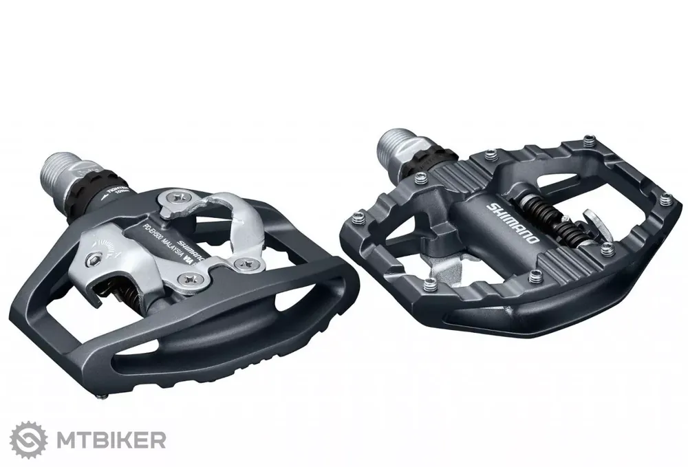 Novinka Shimano SPD PD-EH500 nášlapné pedály, jednostranné, tmavě šedé