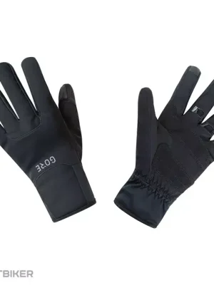 Značkový GOREWEAR M WS Thermo rukavice, černé