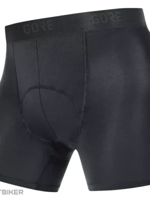Vysoce Kvalitní GOREWEAR C3 Base Layer boxerky s vložkou, černá
