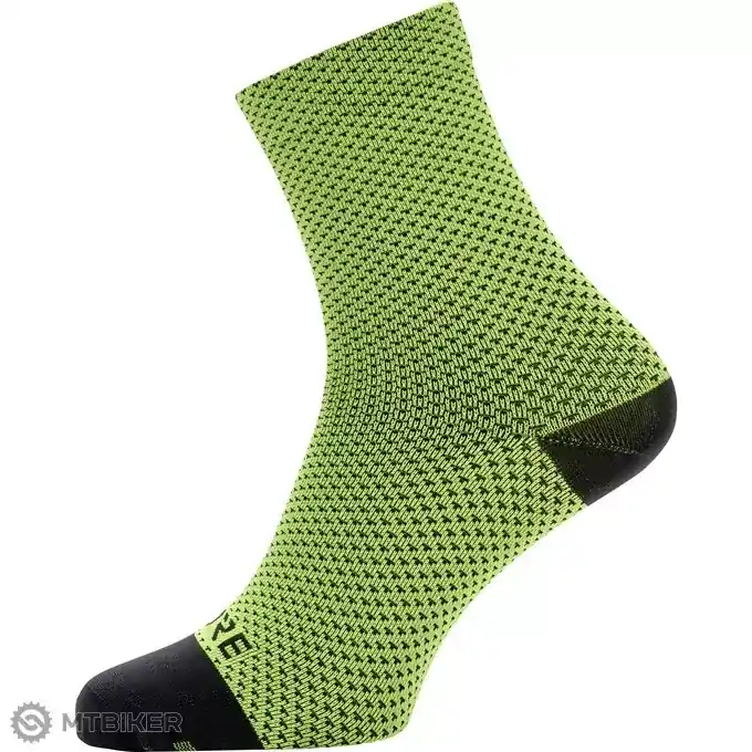 Nejlepší Volba GOREWEAR C3 Dot ponožky, neon žlutá/černá