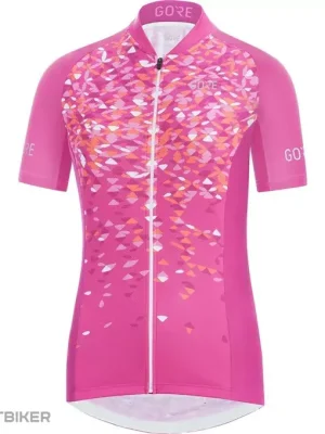 Sezónní Sleva GOREWEAR C3 dámský dres, malina rose/coral glow