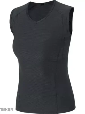 Vrácení Zdarma GOREWEAR M Women Base Layer Sleeveless Shirt termo triko, černá