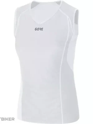 GOREWEAR M Women WS Base Layer termo triko, light grey/white Originální
