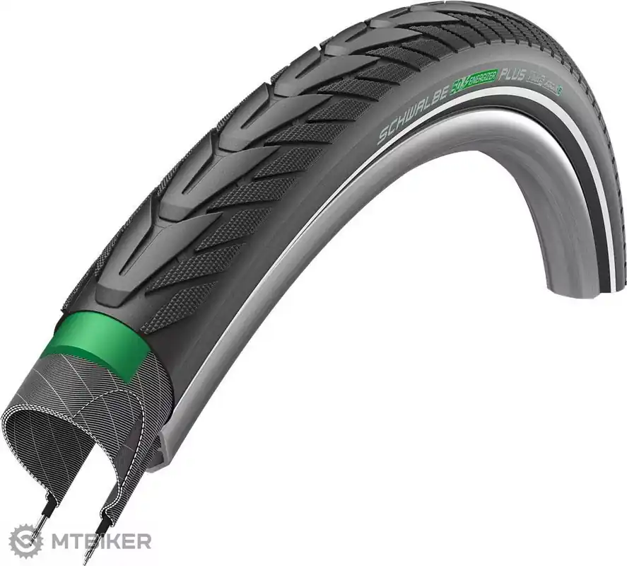 Expresní Doručení Schwalbe Energizer Plus 27.5x2.00" ADDIX E-Compound GreenGuard plášť, drát, reflex