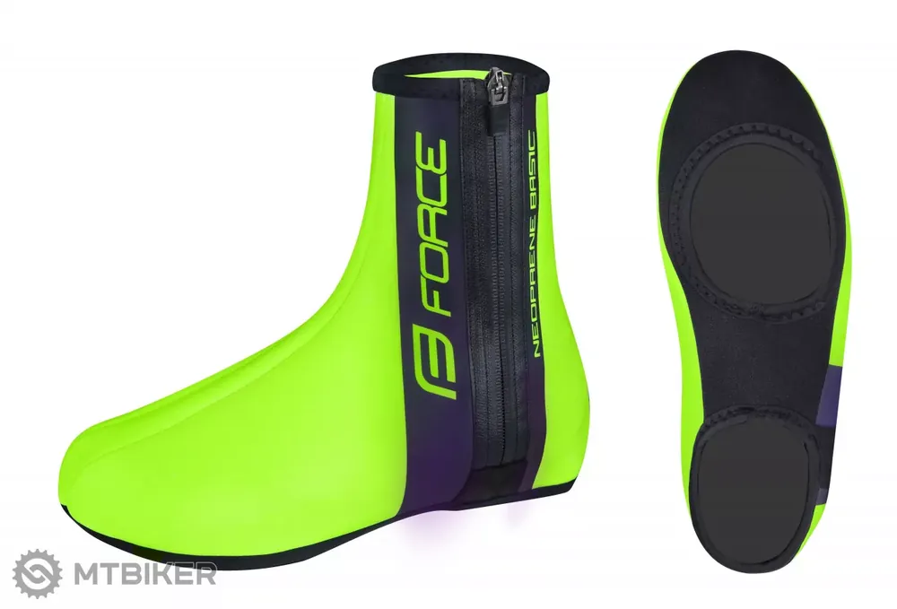 FORCE Neoprén Basic návleky na tretry, fluo Originální