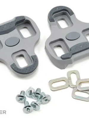 LOOK Keo Grip silniční kufry s vůlí, šedé Bezpečná Platba