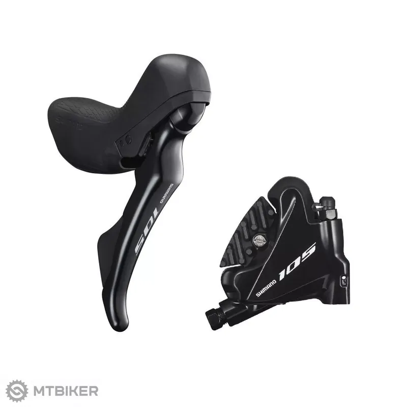 Shimano 105 ST-R7020/BR-R7070 řazení/hydr. brzda, 11-rychl., pravá, Flat Mount, had. 1 700 mm Omezená Nabídka