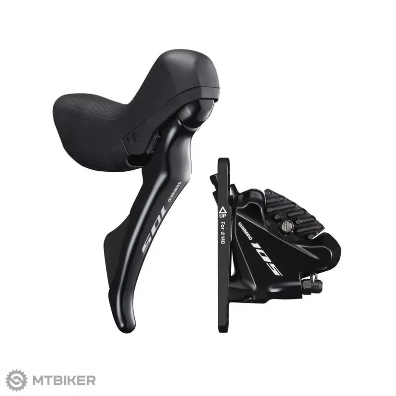 Shimano 105 ST-R7020/BR-R7070 řazení/hydr. brzda, 2-rychl., levá, flat mount, had. 1 000 mm Nejlepší Cena