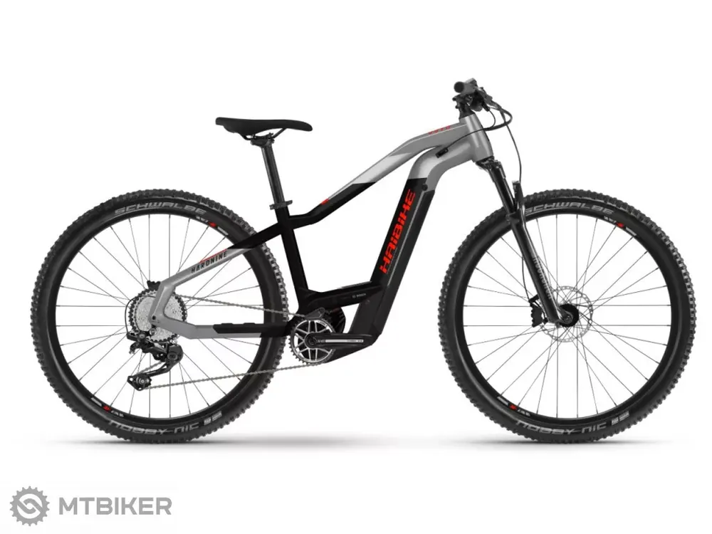 Nejlepší Volba Haibike HardNine 9 29 elektrokolo, urban šedá/černá