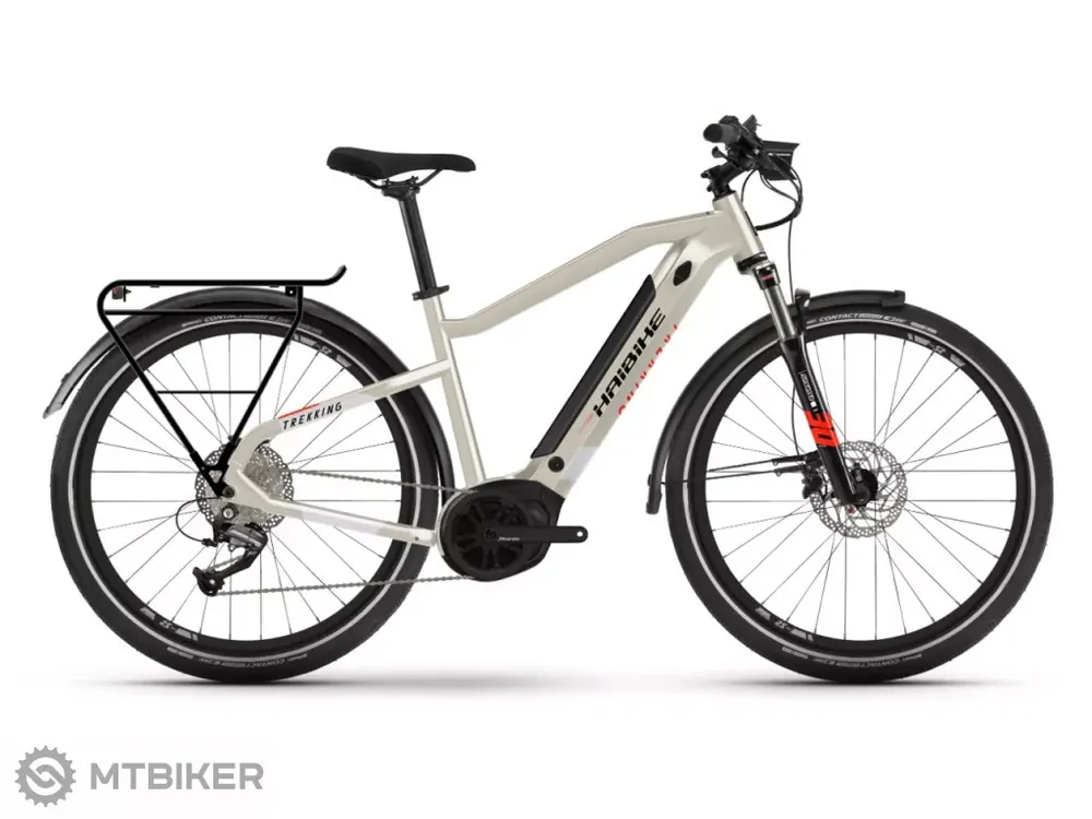 Haibike Trekking 4 High 27,5 elektrokolo, desert/bílá Hit Sezóny