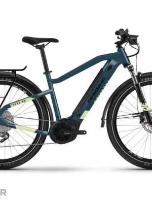 Haibike Trekking 5 i500Wh 27,5 elektrokolo, modré/zelené Odeslání Ihned