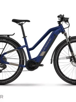 Tovární Cena Haibike Trekking 7 Trapez elektrokolo, modré/pískové