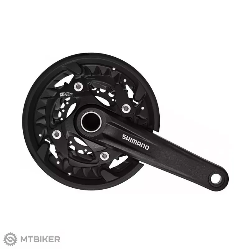 Hit Sezóny Shimano FC-MT500 HTII kliky, 175 mm, 3x10, 40/30/22T, dvoudílné