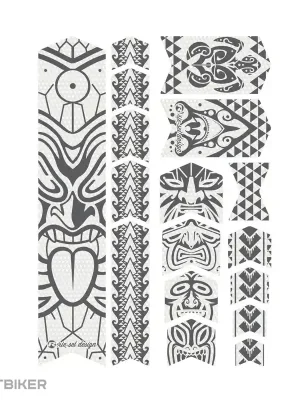 Nejlepší Cena Rie Sel design Tape 3000 nálepky na rám, maori grey
