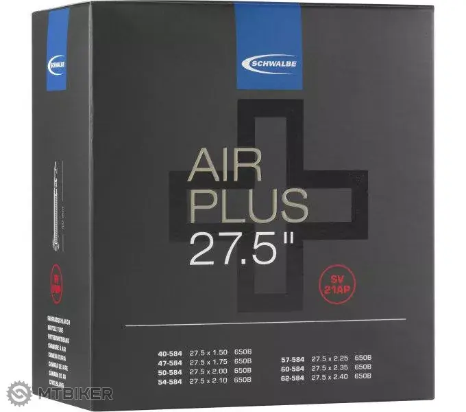 Schwalbe Air Plus 27.5" x 1.50/2.40" duše, galuskový 40 mm Cenově Výhodný