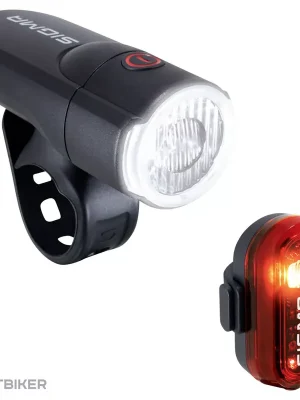 Ověřený SIGMA AURA 30+CURVE sada světel, StVZO