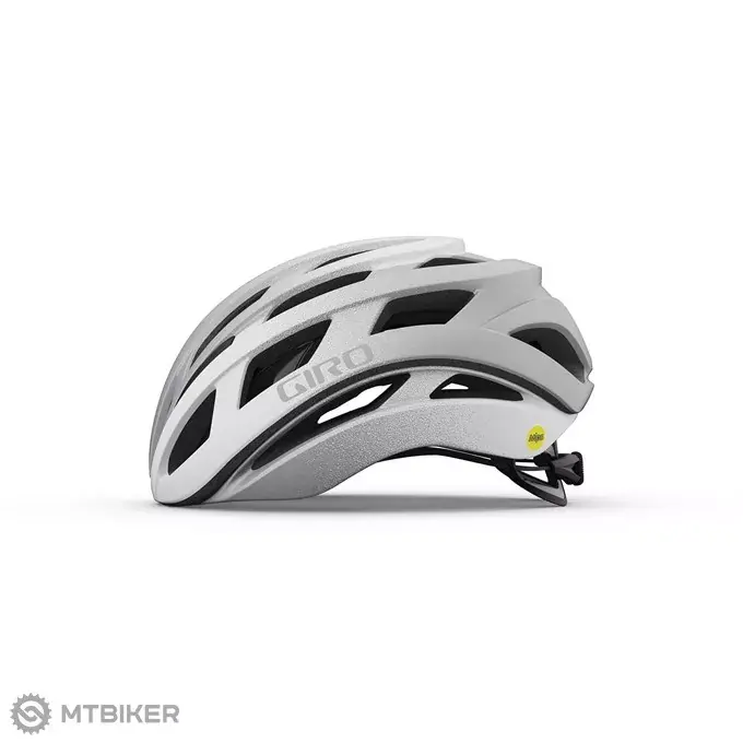 Cenová Bomba Giro Helios Spherical přilba, mat white/silver fade