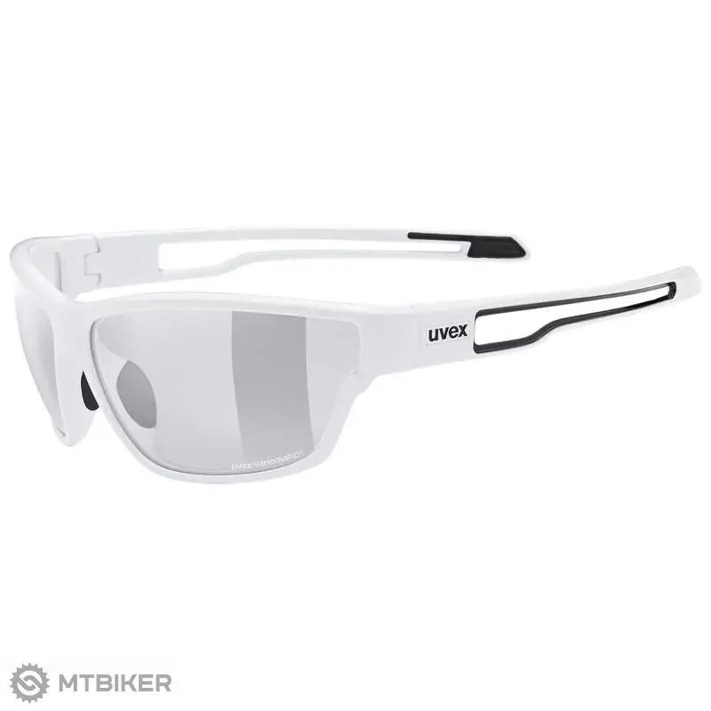 uvex Sportstyle 806 V brýle, white, fotochromatické Pouze Dnes