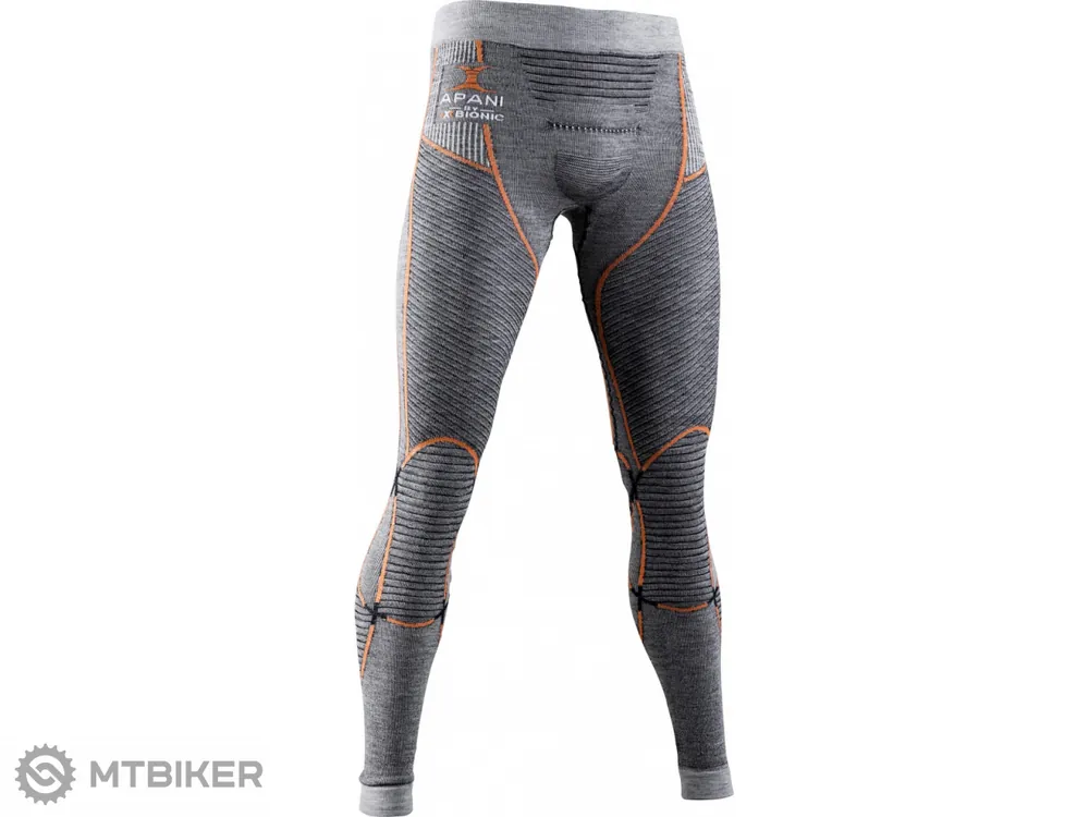 X-BIONIC Apani 4.0 Merino spodky, šedá/oranžová Výhodná Nabídka