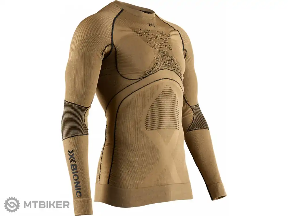 X-BIONIC Radiactor Gold 4.0 tričko, hnědé Novinka