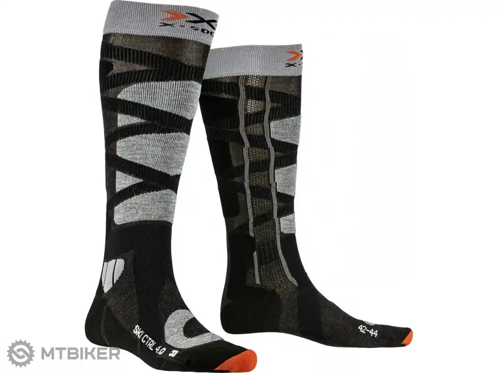 X-BIONIC SKI CONTROL 4.0 ponožky, černá/šedá Hit Sezóny