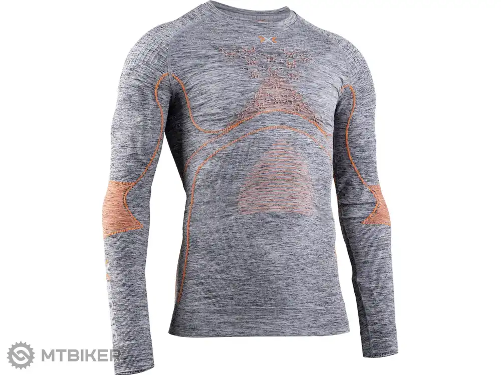 X-BIONIC Energy Accumulator 4.0 triko, grey melange/orange Top Prodej