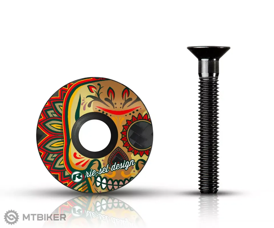 Rie Sel design karbonové víčko, riesel los muertos Aktuální