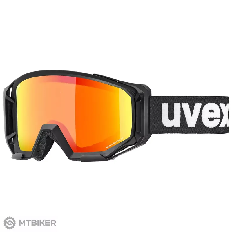 uvex athletic colorvision brýle, black mat/orange s2 Bezpečná Platba