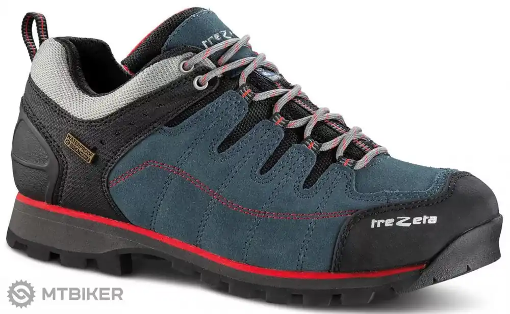 Novinka Trezeta Hurricane Evo Low Wp boty, modrá/červená