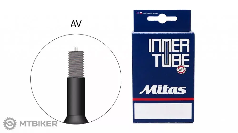 Poslední Šance Mitas 26 x 1.75 - 2.45" duše, autoventilek