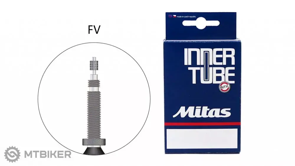 Mitas 29 x 1.75" - 2.45" duše, galuskový ventilek 47 mm Nejlepší Cena