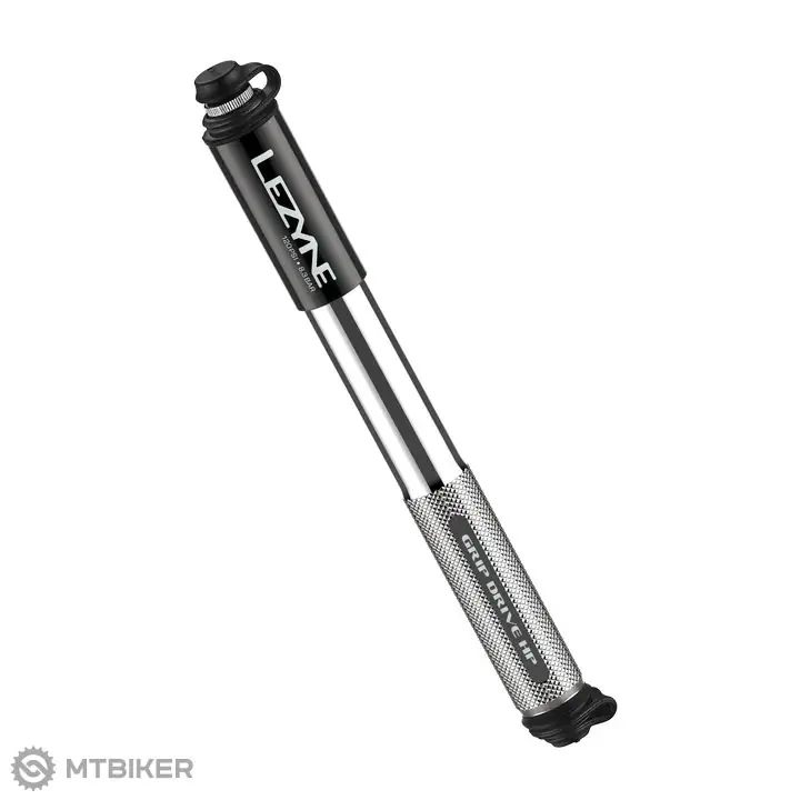 Lezyne Grip Drive HP M minipumpa, stříbrná Novinka