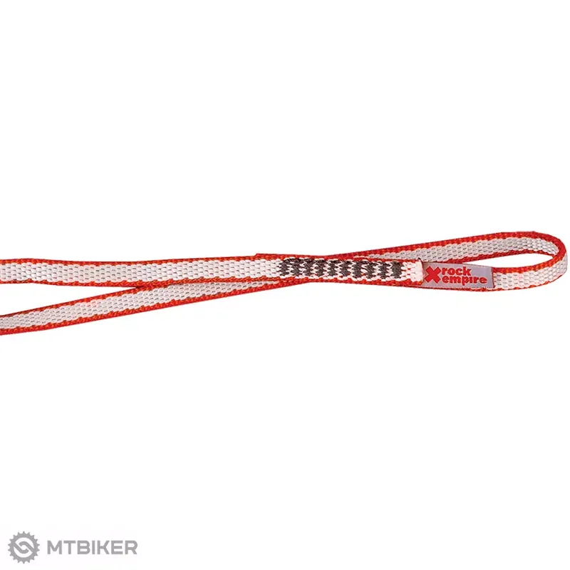 Horká Nabídka Rock Empire popruhová smyčka otevřená dyneema, 10 mm, červená