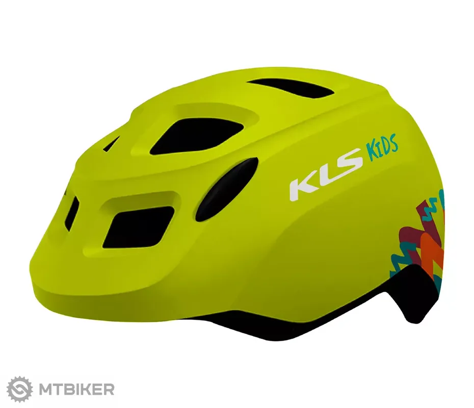 Kellys ZIGZAG dětská přilba, lime Vrácení Zdarma