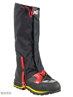 Ihned K Objednání Millet ALPINE GAITERS DRYEDGE návleky, černé/červené