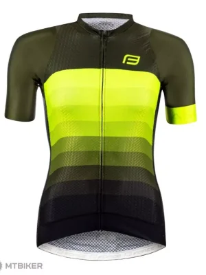 Cenová Bomba FORCE Ascent dámský dres, zelená/fluo