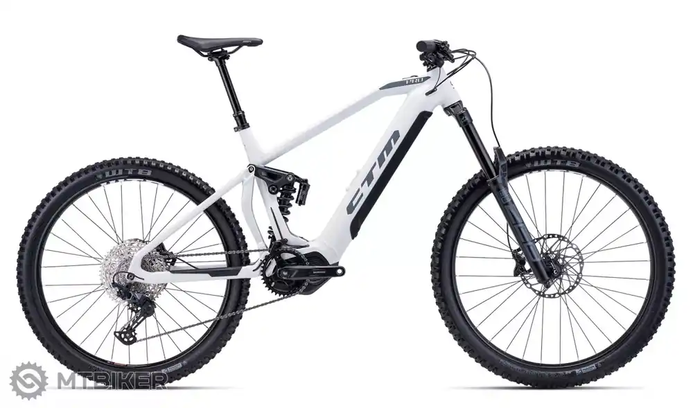 CTM SWITCH PRO 29/27,5 elektrokolo, bílá/šedá Dokud Zásoby Vydrží