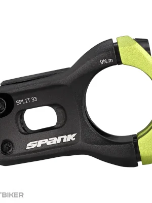 Odeslání Ihned SPANK Split představec, Ø-31.8 mm, černá/zelená