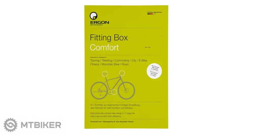 Ergon Fitting Box Comfort sada pro nastavení posedu Nejlepší Cena