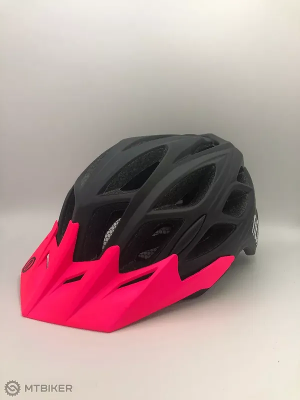 Neon cyklistická přilba HID-S/M (55-58) - černo/růžová Kup Teď
