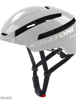 Oblíbený CRATONI C-Loom 2.0 přilba, Silverfrost glossy