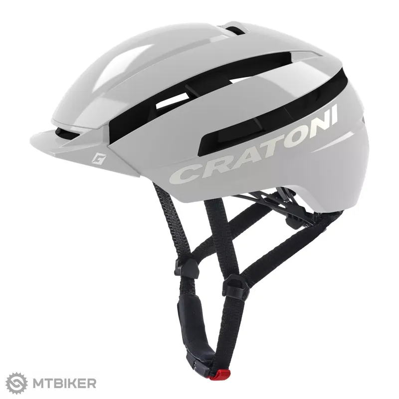 Oblíbený CRATONI C-Loom 2.0 přilba, Silverfrost glossy