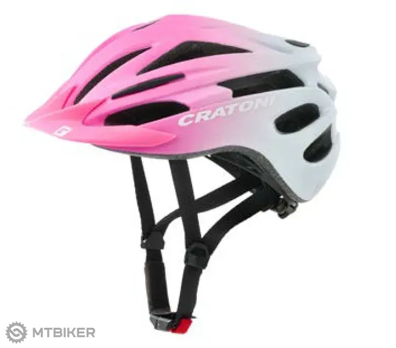 Expresní Doručení CRATONI Pacer JR. dětská přilba, pink/white matt